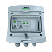EMITER EM-265N_AC Tableau de distribution AC, IP65, SPD AC Noark type 2, disjoncteur 20A 1-F, RCD type A 40A/300mA