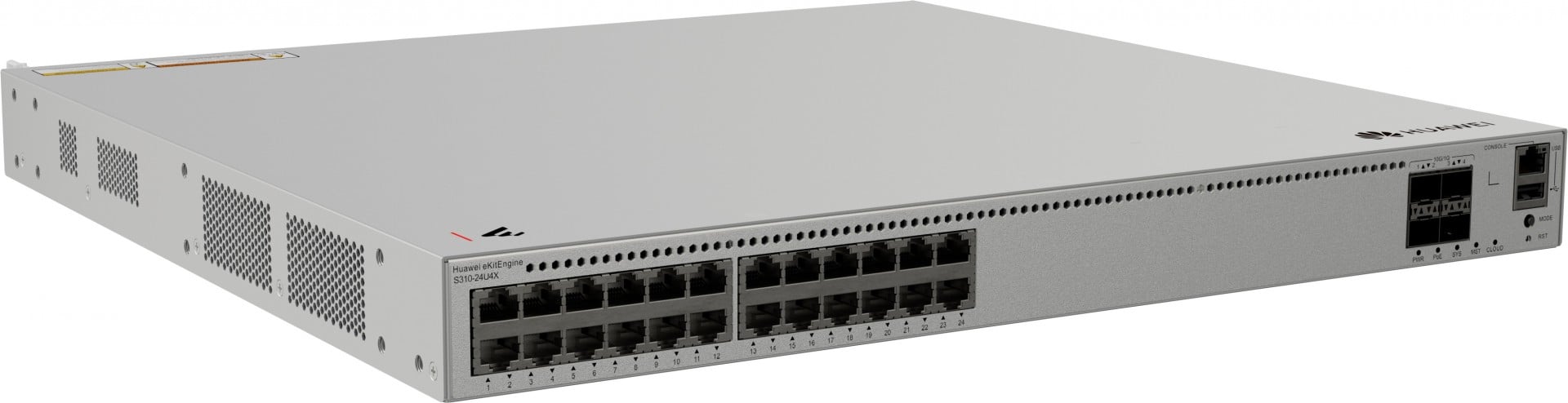 HUAWEI S310-24U4X 24x10/100/1000BASE-T ports PoE++ 4x10GE SFP+ ports with 1xAC power module eKit