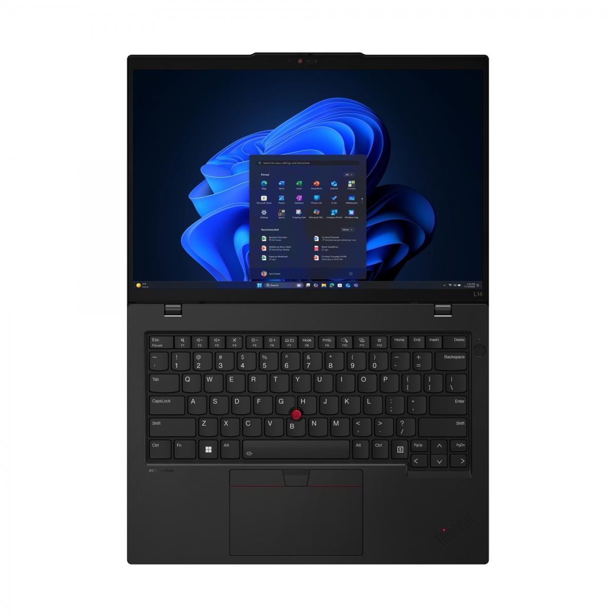 "Lenovo ThinkPad L14 Gen 6 (Intel) Intel Core Ultra 7 255U Ordinateur portable 35,6 cm (14"") WUXGA 16 Go DDR5-SDRAM 512 Go SSD Wi-Fi 6E (802.11ax) Windows 11 Pro"