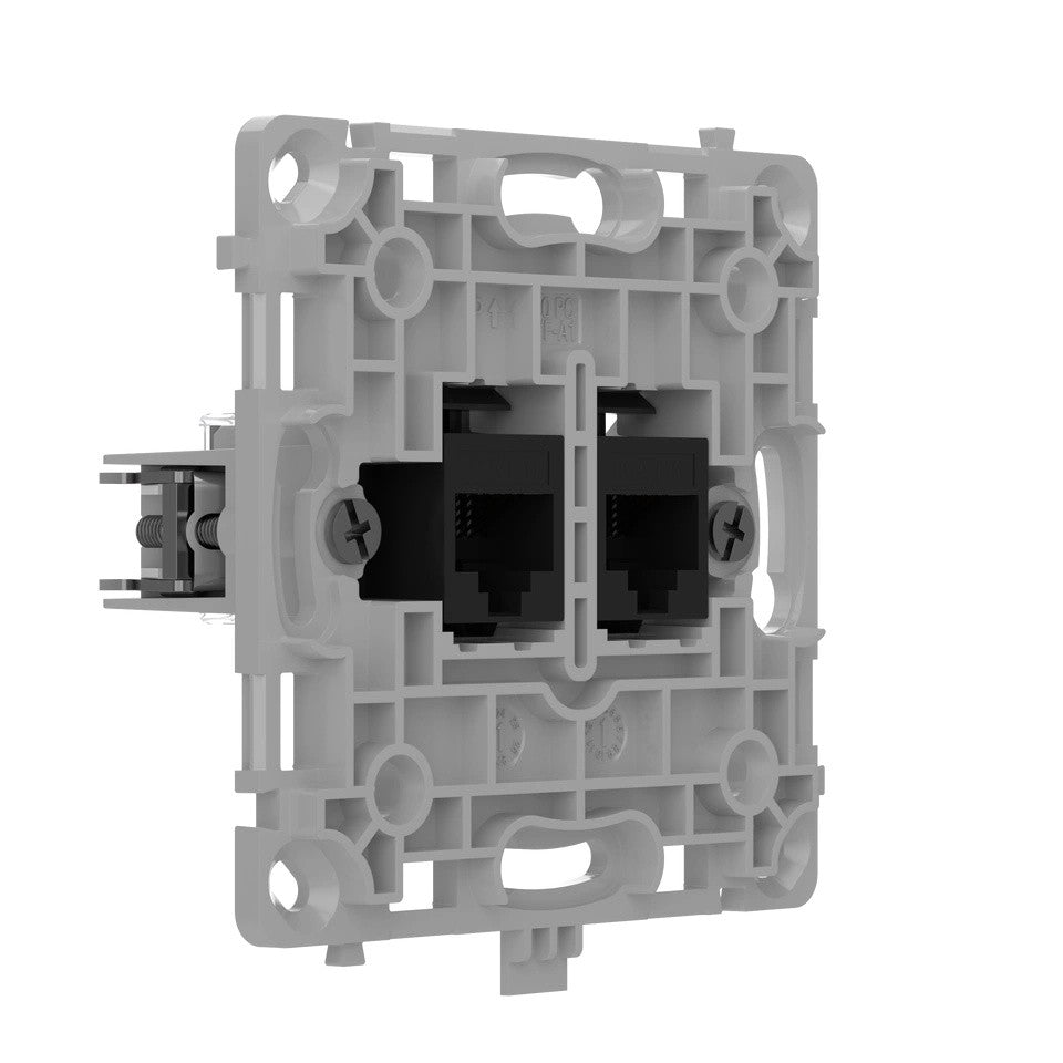 Ajax Systems 128846.165.BL Prise LAN RJ45 encastrée noire - OutletCore (LAN)