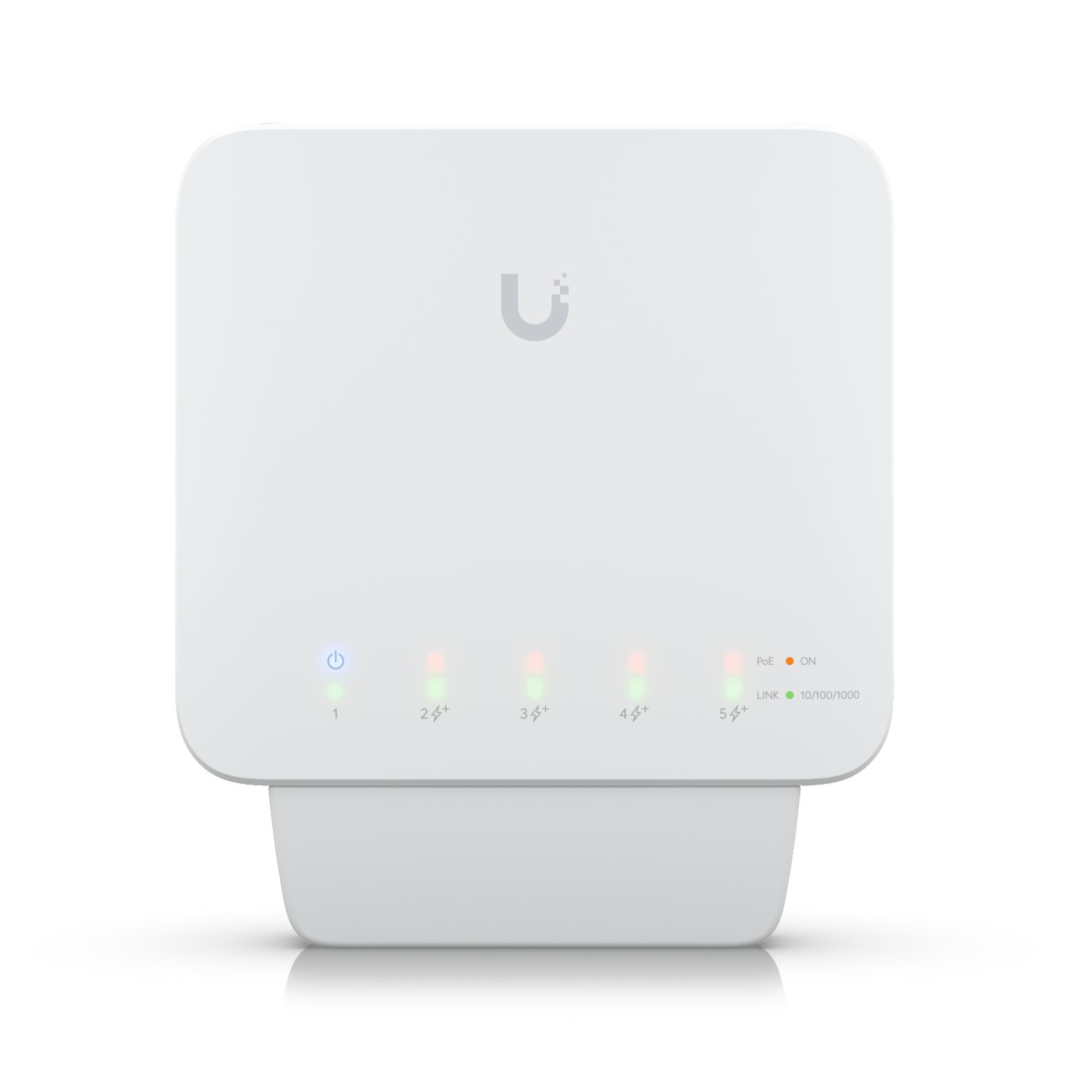 Ubiquiti USW-FLEX Networks UniFi USW-FLEX Géré L2 Gigabit Ethernet (10/100/1000) Connexion Ethernet, supportant l'alimentation via ce port (PoE) Blanc
