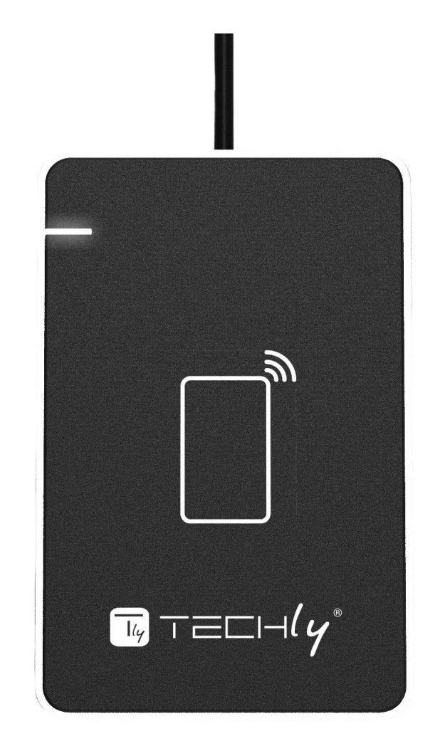 Techly I-CARD CAM-CIE Lecteur de cartes de proximité NFC RFID 13.56MHz USB
