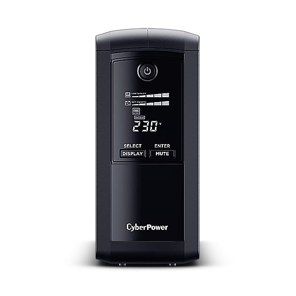 CyberPower VP1000EILCD alimentation d'énergie non interruptible Interactivité de ligne 1 kVA 550 W 6 sortie(s) CA