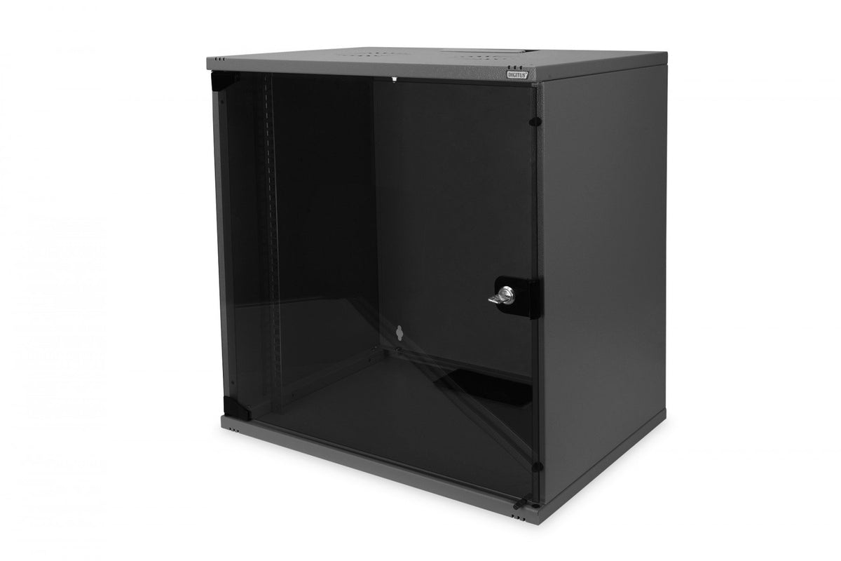 Digitus DN-19 12-U-S-SW étagere 12U Rack monté sur le mur Noir