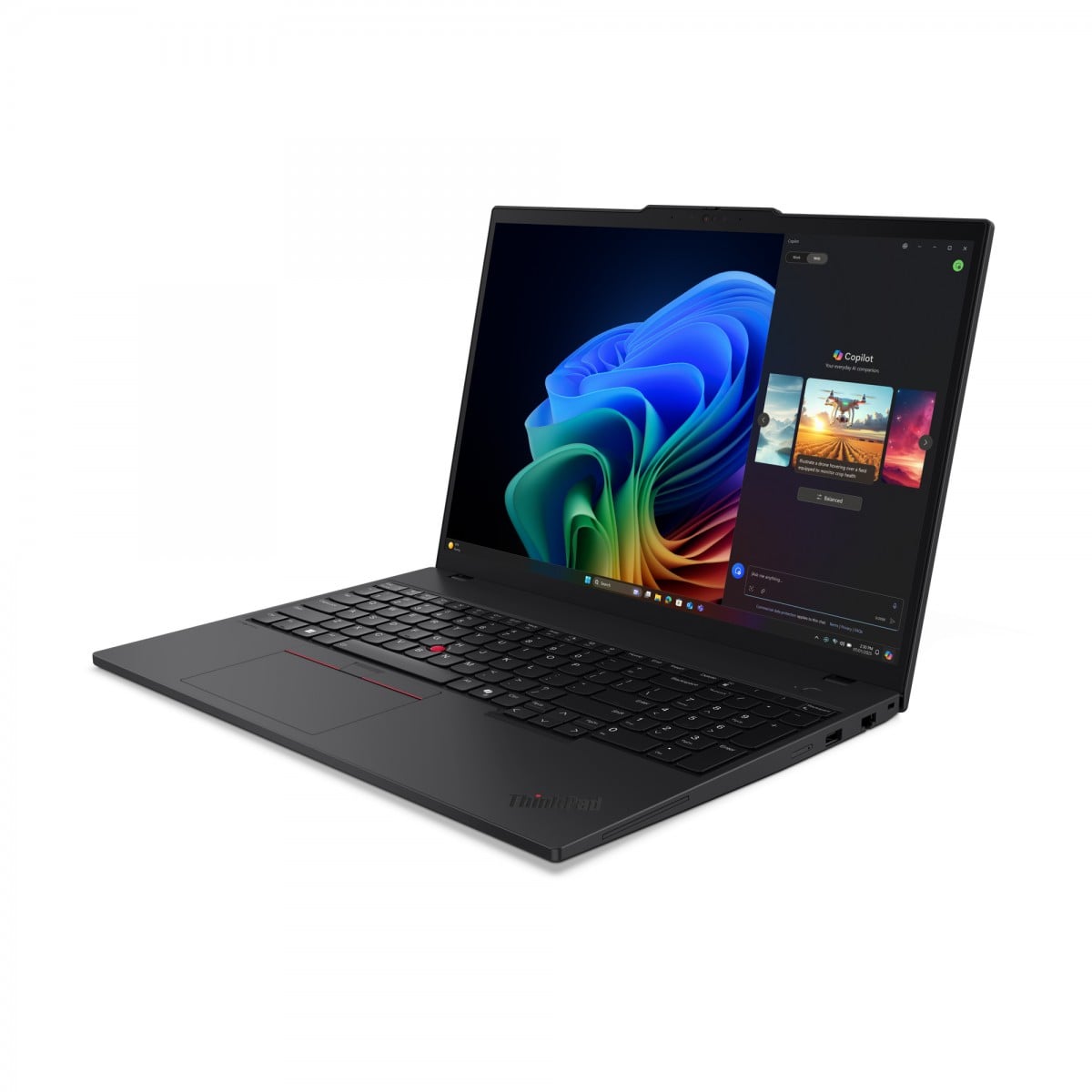 "Lenovo ThinkPad T16 Gen 4 (AMD) Copilot+ PC AMD Ryzen AI 7 350 Ordinateur portable 40,6 cm (16"") WUXGA 64 Go DDR5-SDRAM 1 To SSD Wi-Fi 7 (802.11be) Windows 11 P"