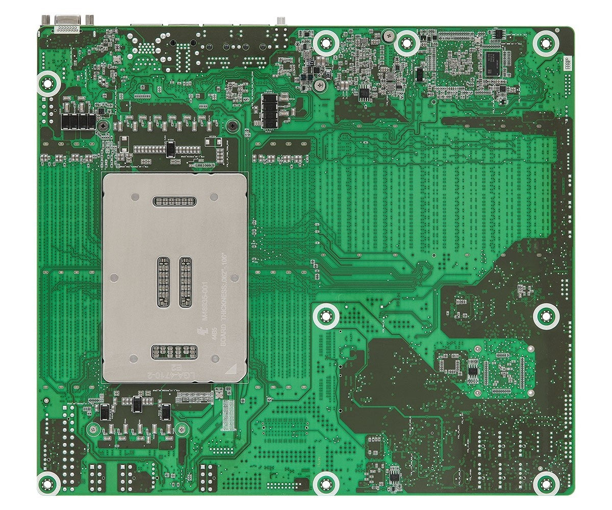 ASRock GNRD8-2L2T, 1xSKT LGA 4710, Intel Xeon 6, SoC, NVMe, 2xM.2, 2x10GbE, 2xGbE, IPMI