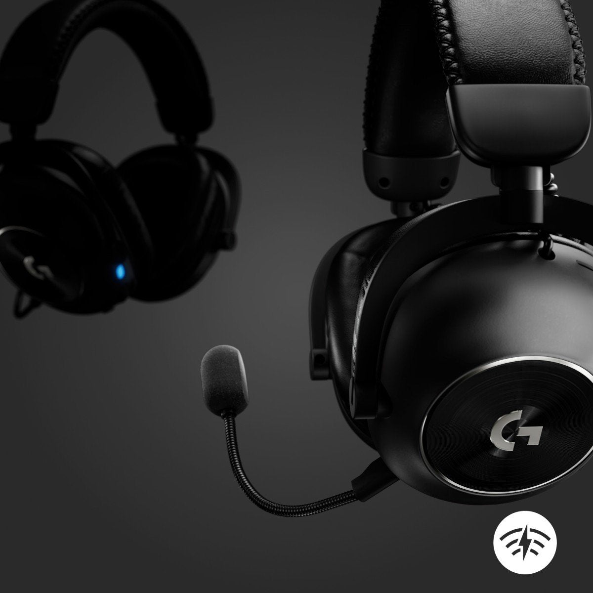 LOGITECH PRO X Headset full size LIGHTSPEED wireless noise isolating