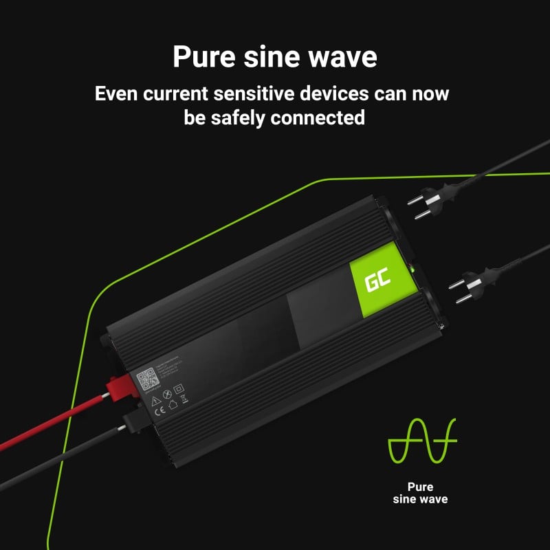 Green Cell Inverter 24V to 230V Pure sine 3000W
