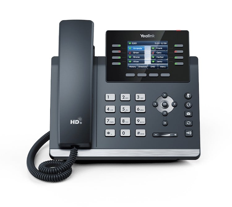 Téléphone IP SIP Yealink T44W (Wi-Fi et BT)