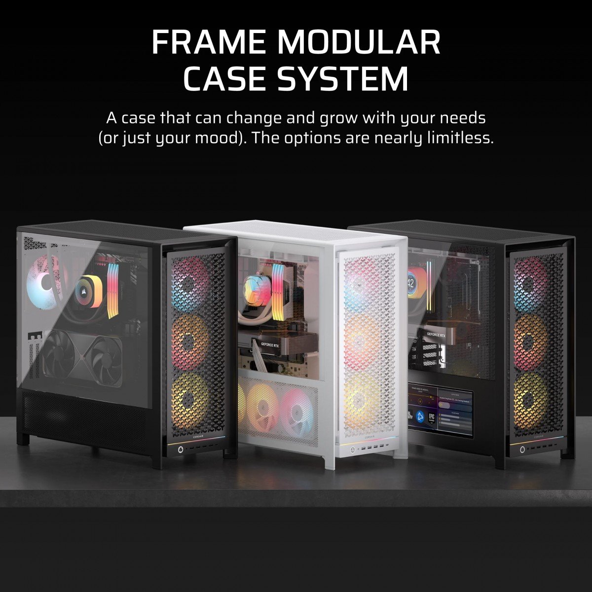 Corsair FRAME 5000D RS Midi Tower Noir