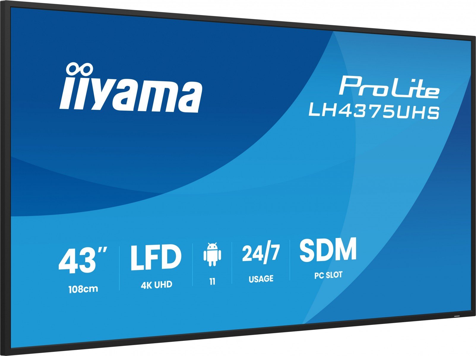 43" 3840x2160 UHD IPS Haze 25% 500