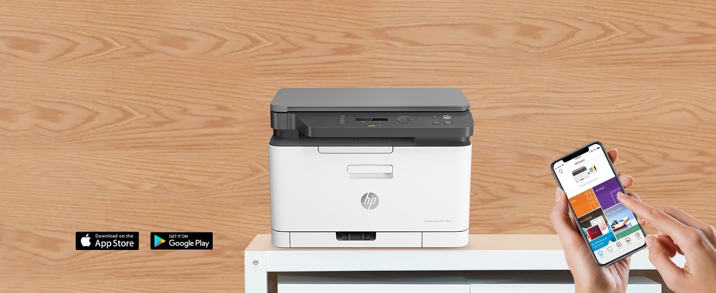 HP Color Laser MFP 178nw MFP colour laser A4 210x297mm A4 18ppmcopy 18ppmprint 150 sheets USB 2.0 LAN Wi-Fi