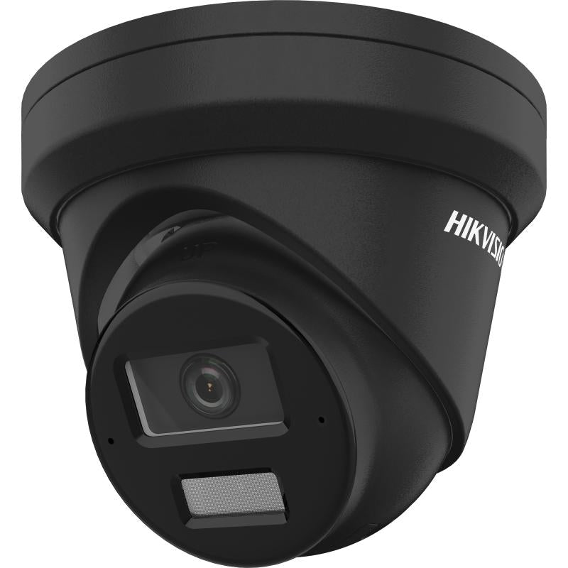 Hikvision DS-2CD2363G2-LI2U(2.8mm)(NOIR) Caméra réseau turret fixe 6 MP avec Acusense et éclairage hybride intelligent