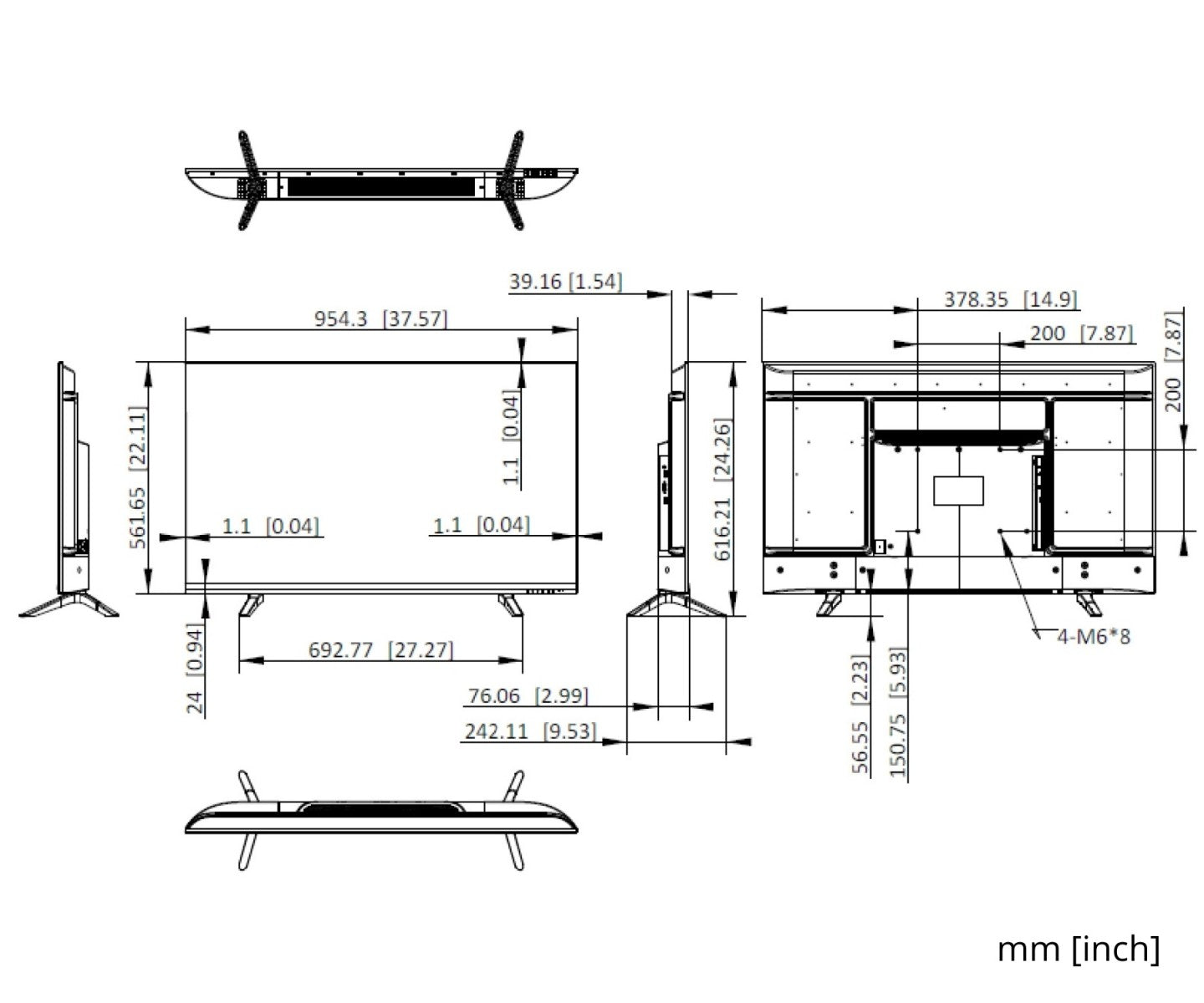 Moniteur Hikvision DS-D5043F3-1V0S