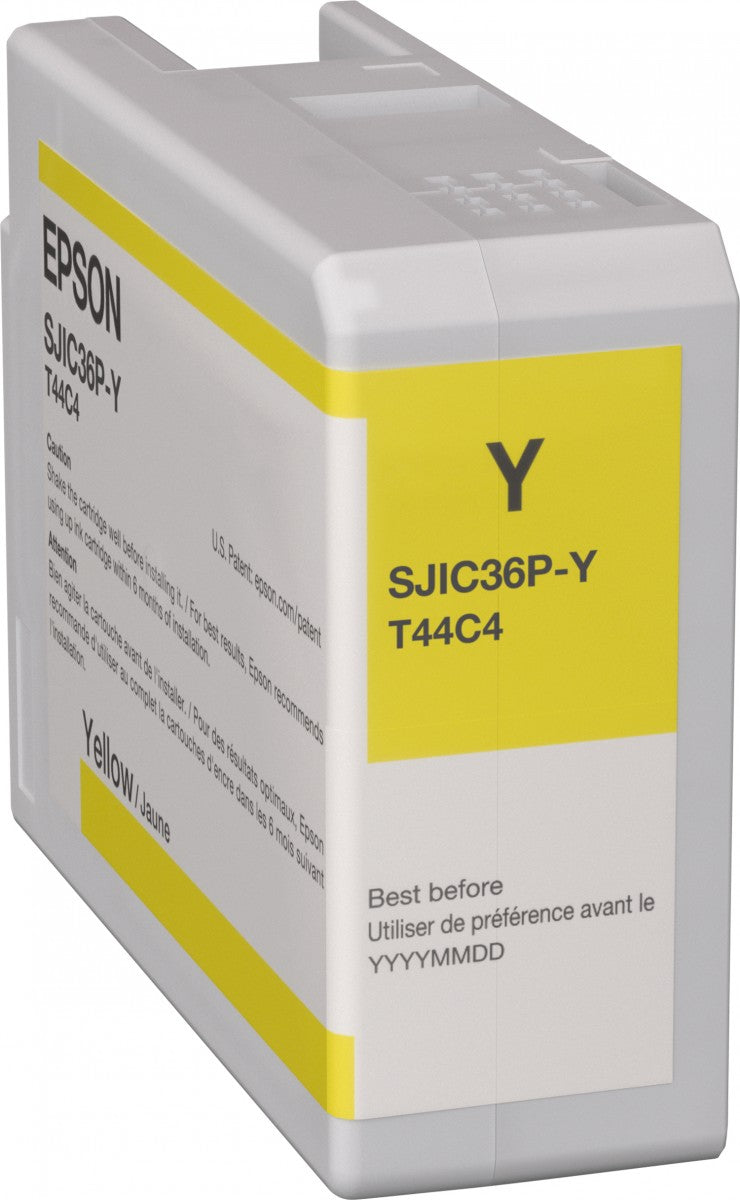 Epson SJIC36P(Y) cartouche d'encre Jaune