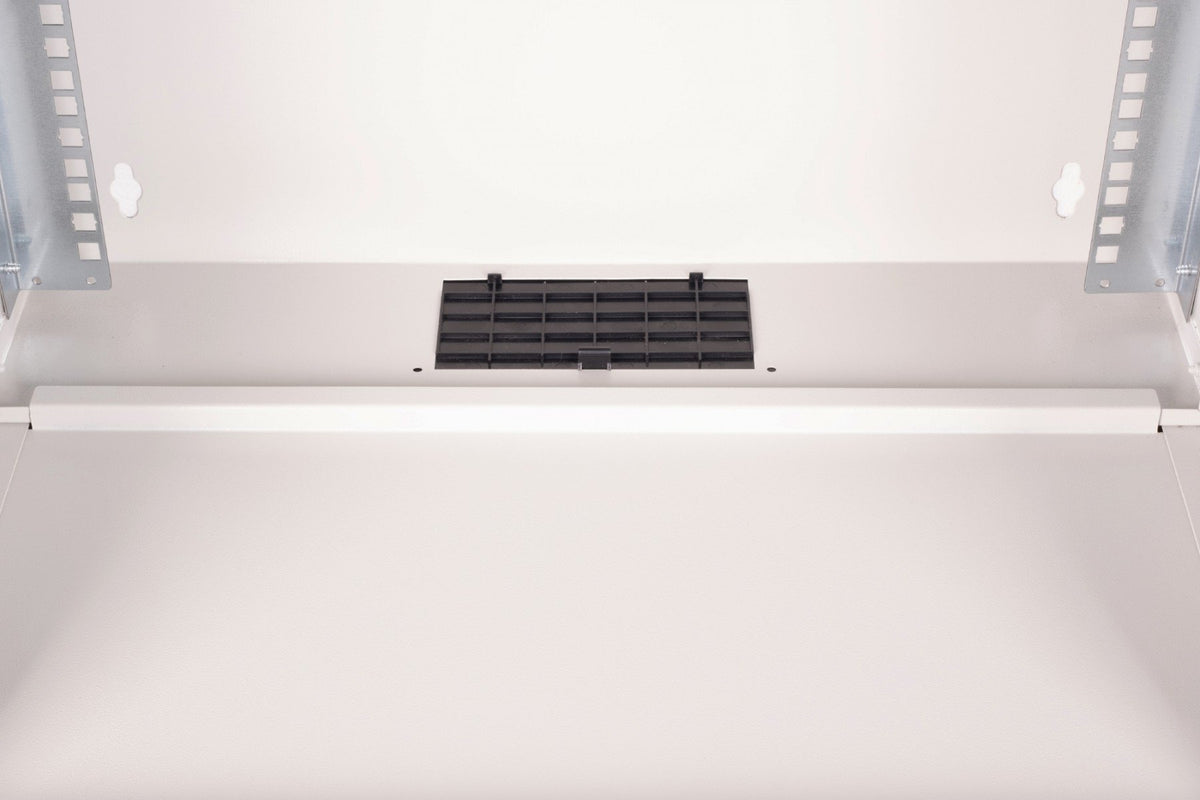 "Armoire réseau murale 19"" 9U, SOHO PRO 460 x 540 x 400 mm, porte en verre, gris, non assemblée, 60 kg"