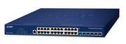 PLANET Layer 3, 24-Port 2.5GBASE-T 95W 802.3bt PoE + 6-Port 10GBASE-X SFP+ Managed Ethernet Switch Géré L3 2.5G Ethernet (100/1000/2500) Connexion Ethernet, sup