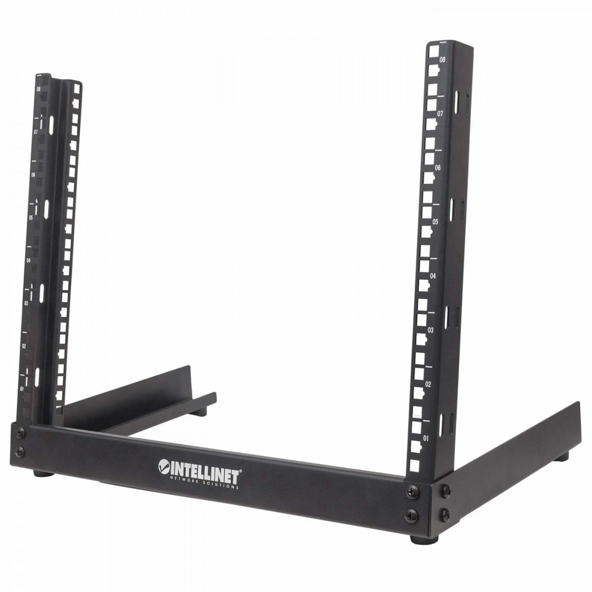 Intellinet 714648 étagere 8U Rack autonome Noir