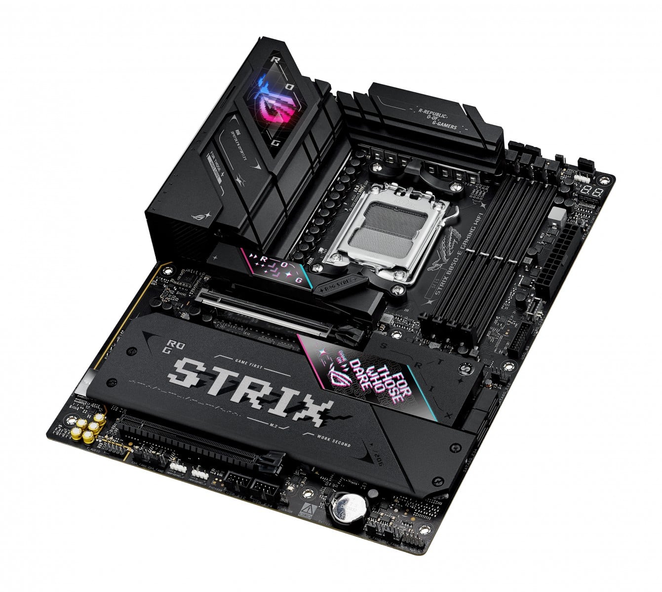 ASUS ROG STRIX B850-E GAMING WIFI AM5 DDR5 ATX MB 1xHDMI 1xDP 5xM.2 4xSATA