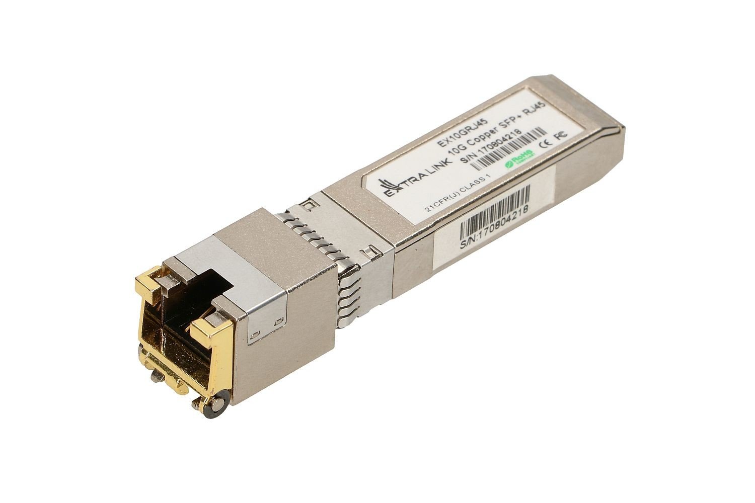 Extralink EX.8444 module émetteur-récepteur de réseau Cuivre 10000 Mbit/s RJ-45