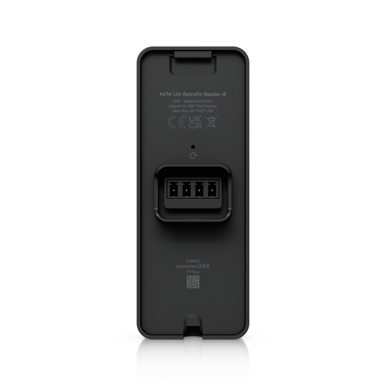 Indoor/outdoor OSDP reader with fingerpr