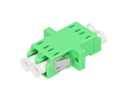Extralink ADAPTER LC/APC SM DUPLEX - Adapter adaptateur de fibres optiques LC/APC Vert