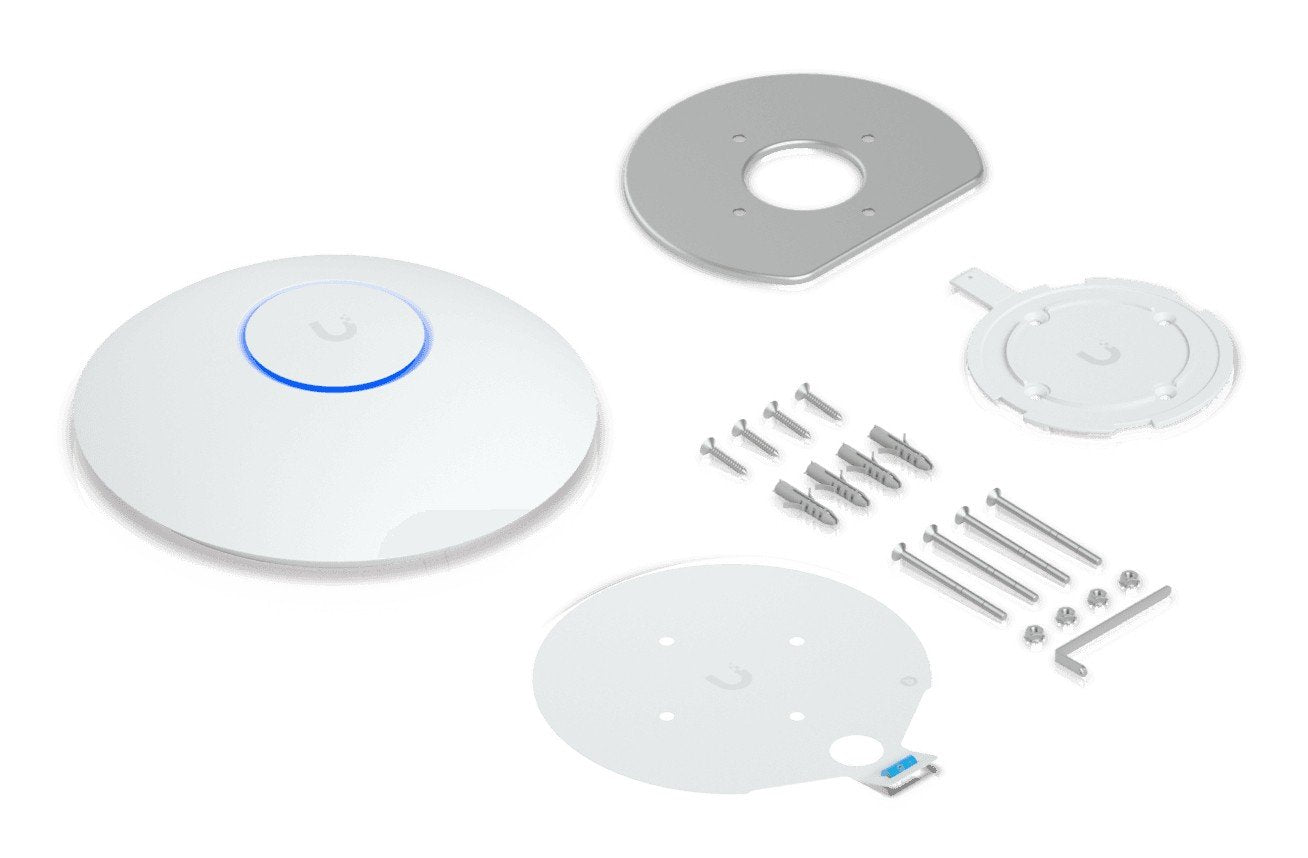 Compact ceiling-mount WiFi 7 AP 3x3 lon