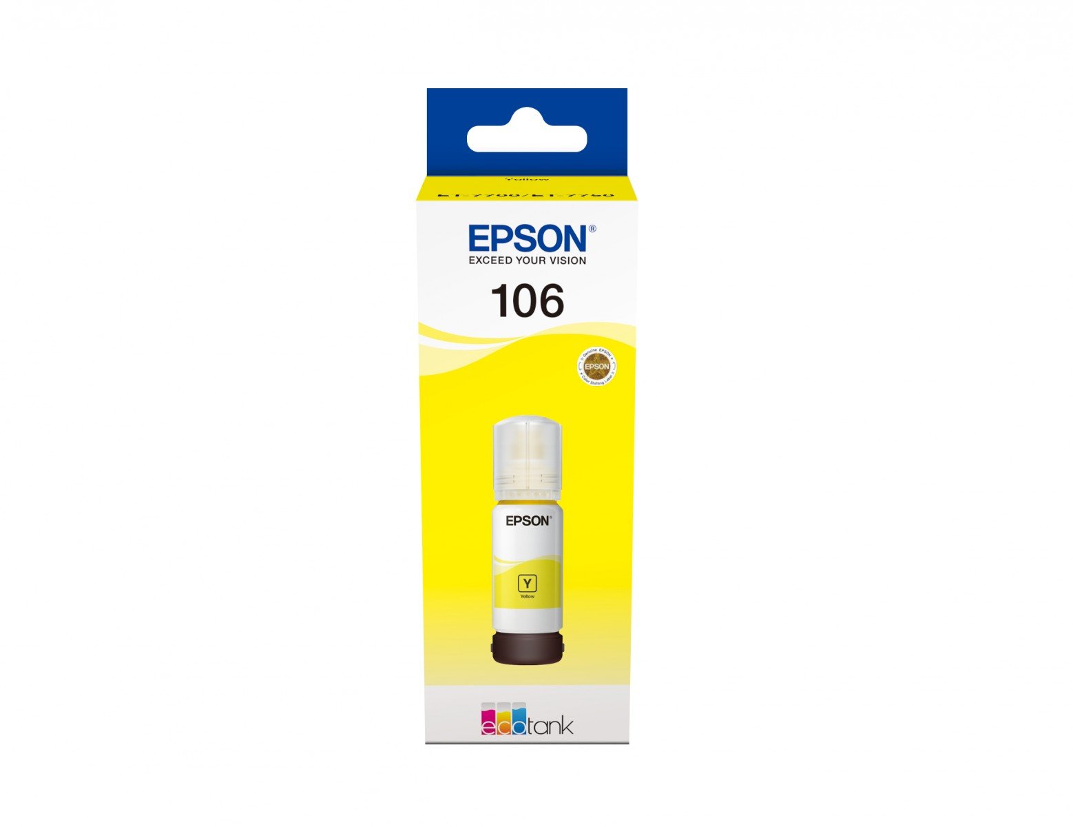 EPSON 1LB 106 EcoTank Yellow ink bottle
