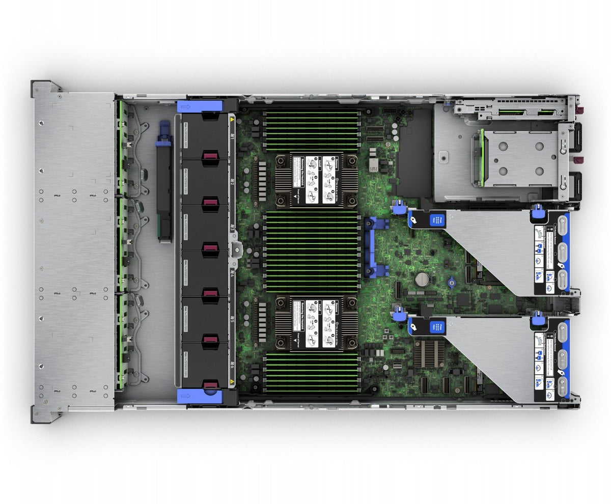 "HPE ProLiant DL380 Gen11 4509Y 2.6GHz 8c 1P 2x32GB-R 8SFF MR408i-o 2x480GB SSD 2x1000W PS EU Server serveur 960 Go Rack (2 U) Intel® Xeon® Silver 2,6 GHz 64 Go "