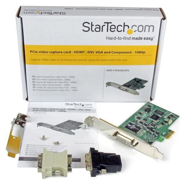PCIe HD Capture Card - HDMI VGA DVI CPNT