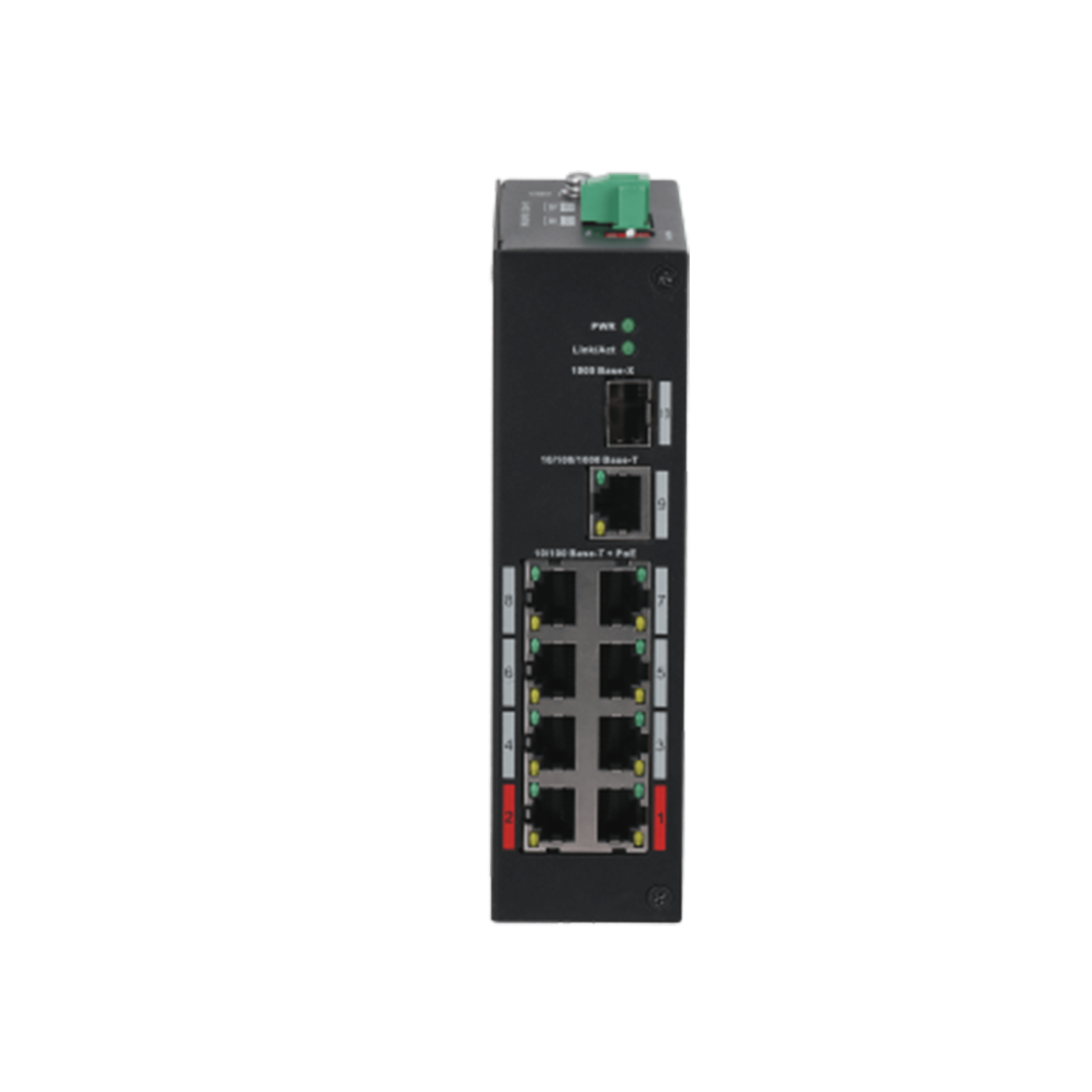 Dahua PFS3110-8ET-96-V2 Commutateur de bureau non géré 10 ports avec 8 ports PoE