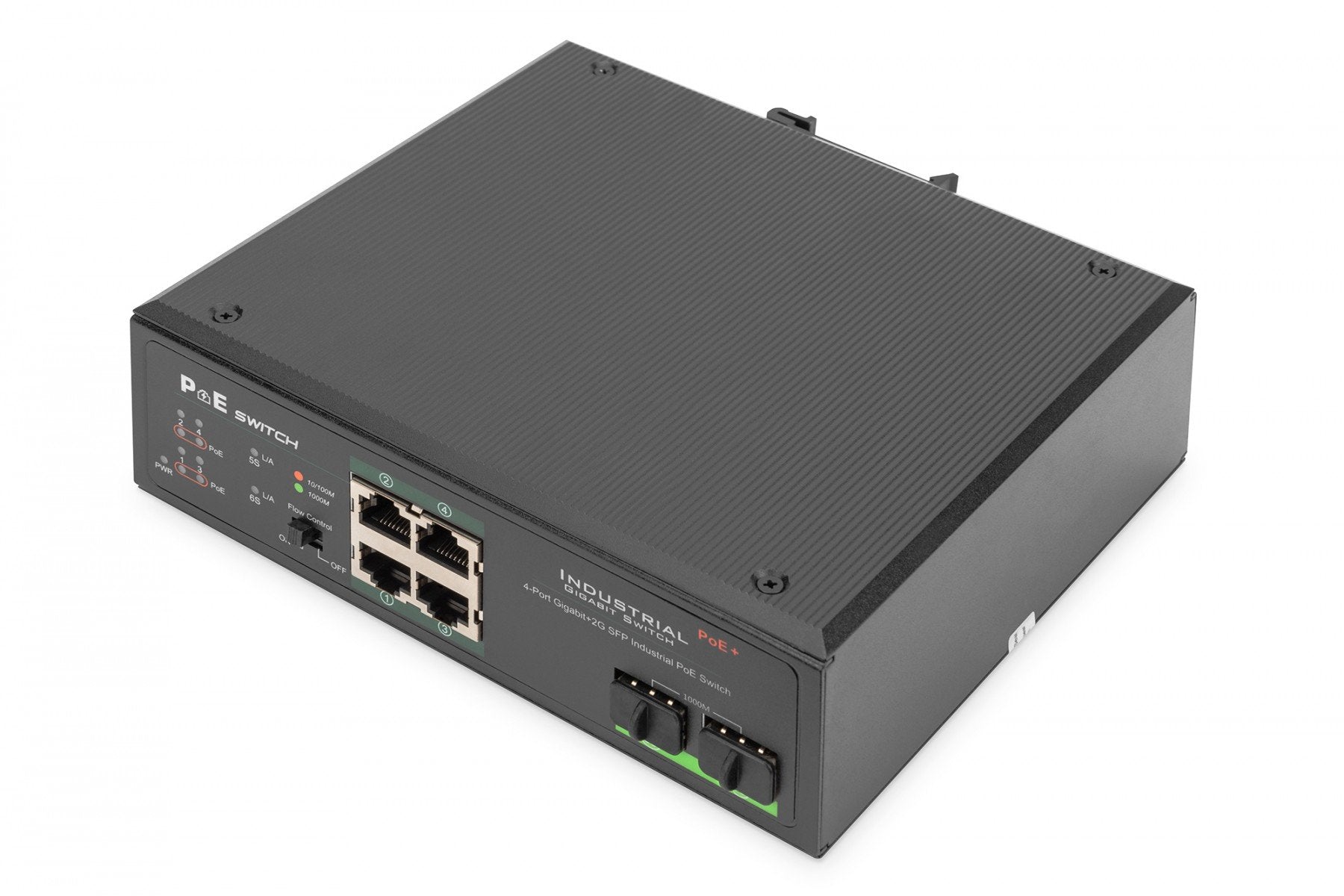 Digitus DN-651109 commutateur réseau Non-géré Gigabit Ethernet (10/100/1000) Connexion Ethernet, supportant l'alimentation via ce port (PoE) Noir