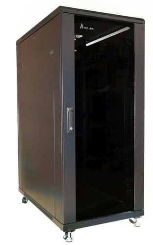 Extralink EX.11366 étagere 27U Rack autonome Noir