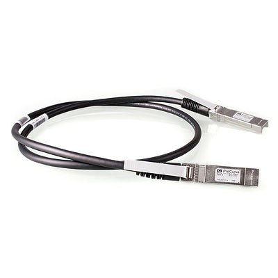 HPE X242 10G SFP+ 1m - 1 m - Direct Attach Copper - SFP+ - SFP+ - Noir