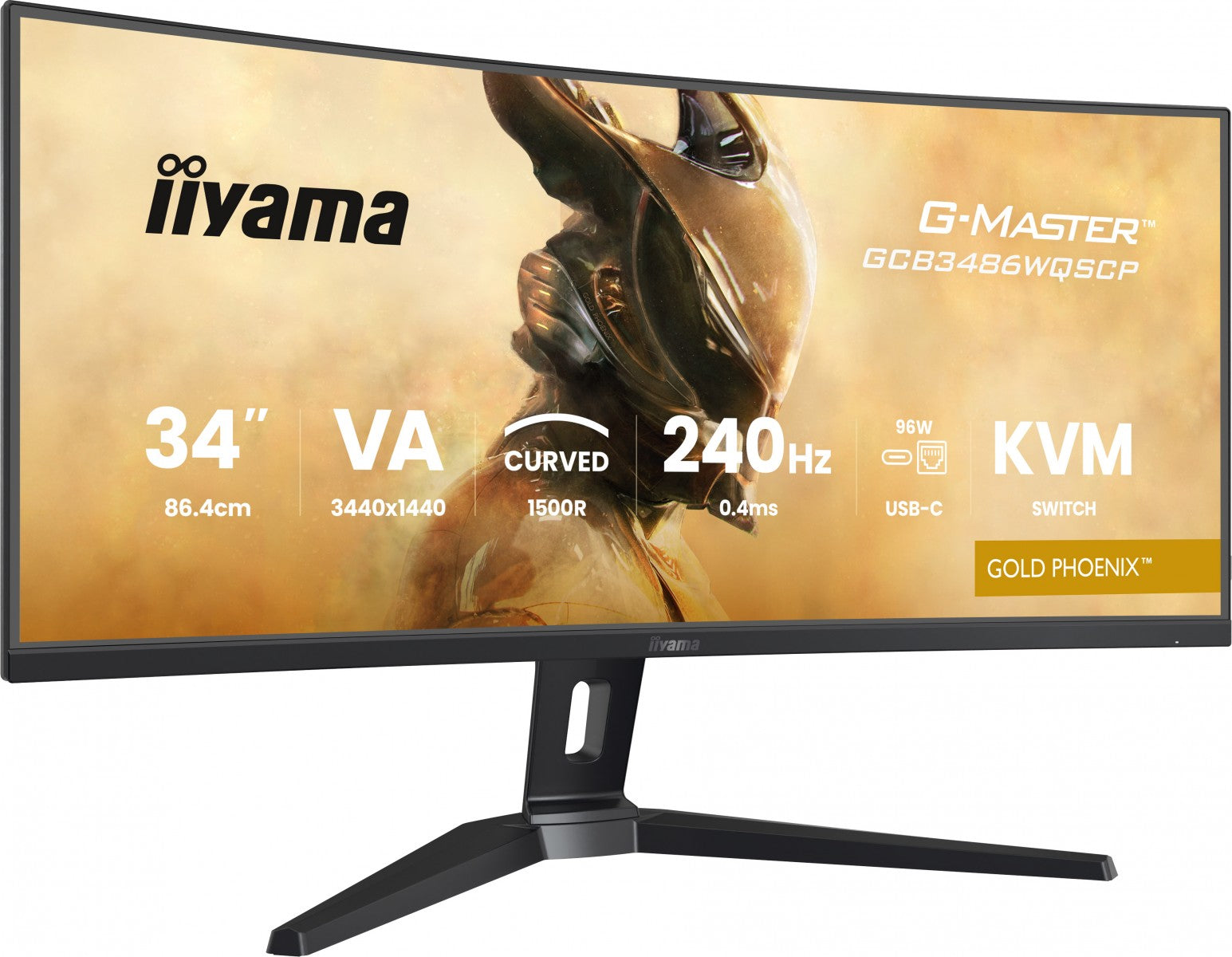 GCB3486WQSCP-B1 34" UW VA-Curved Gaming