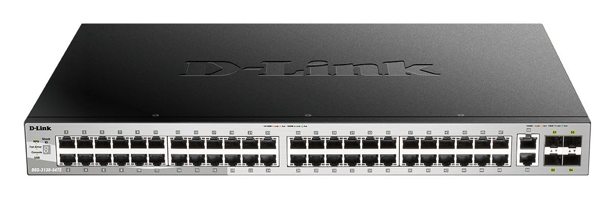D-LINK 54-Port Layer 3 Gigabit Stack Switch