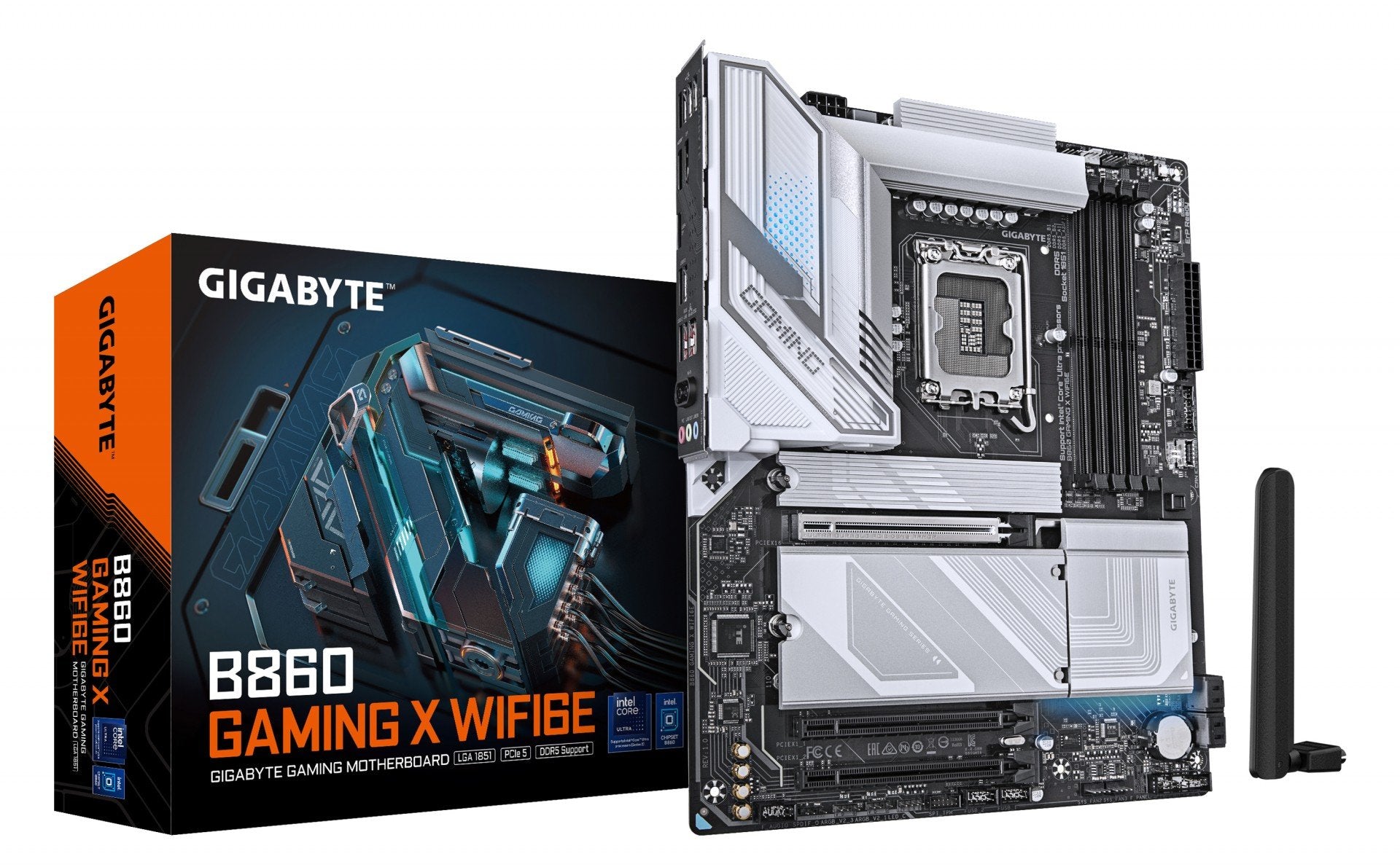 GIGABYTE B860 GAMING X WIFI6E carte mere Intel B860 LGA 1851 (Socket V1) ATX