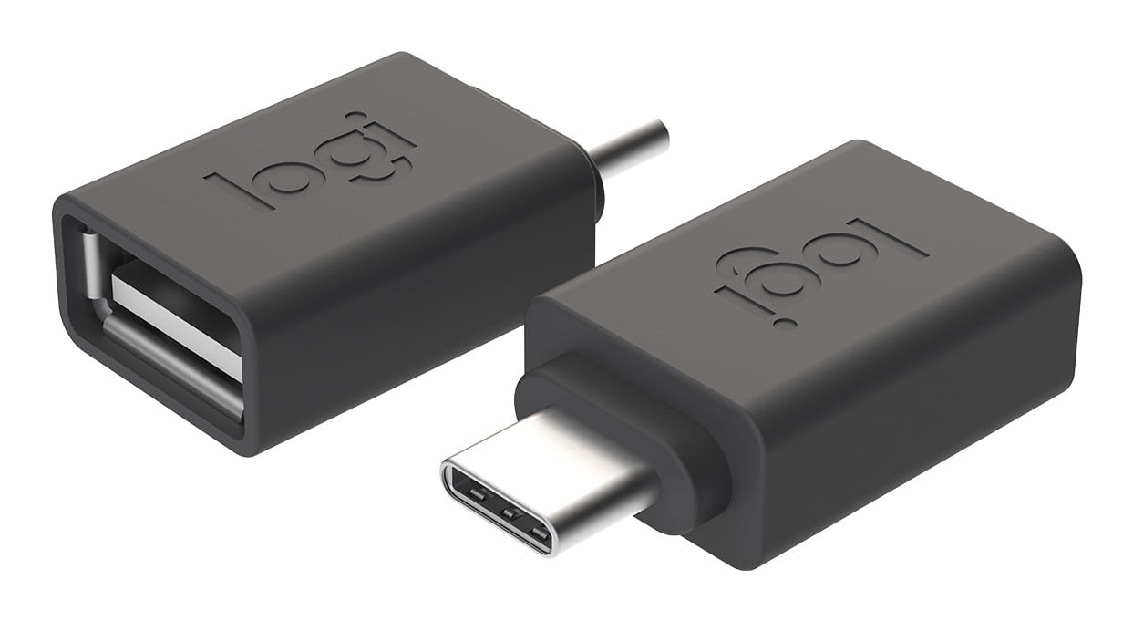 LOGITECH USB adapter 24 pin USB-C M to USB F