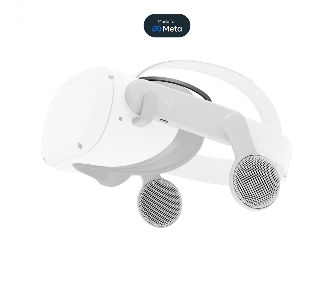 LOGITECH Chorus Off-Ear Integrated Audio for Meta Quest 2 Headset off-ear wired USB-C