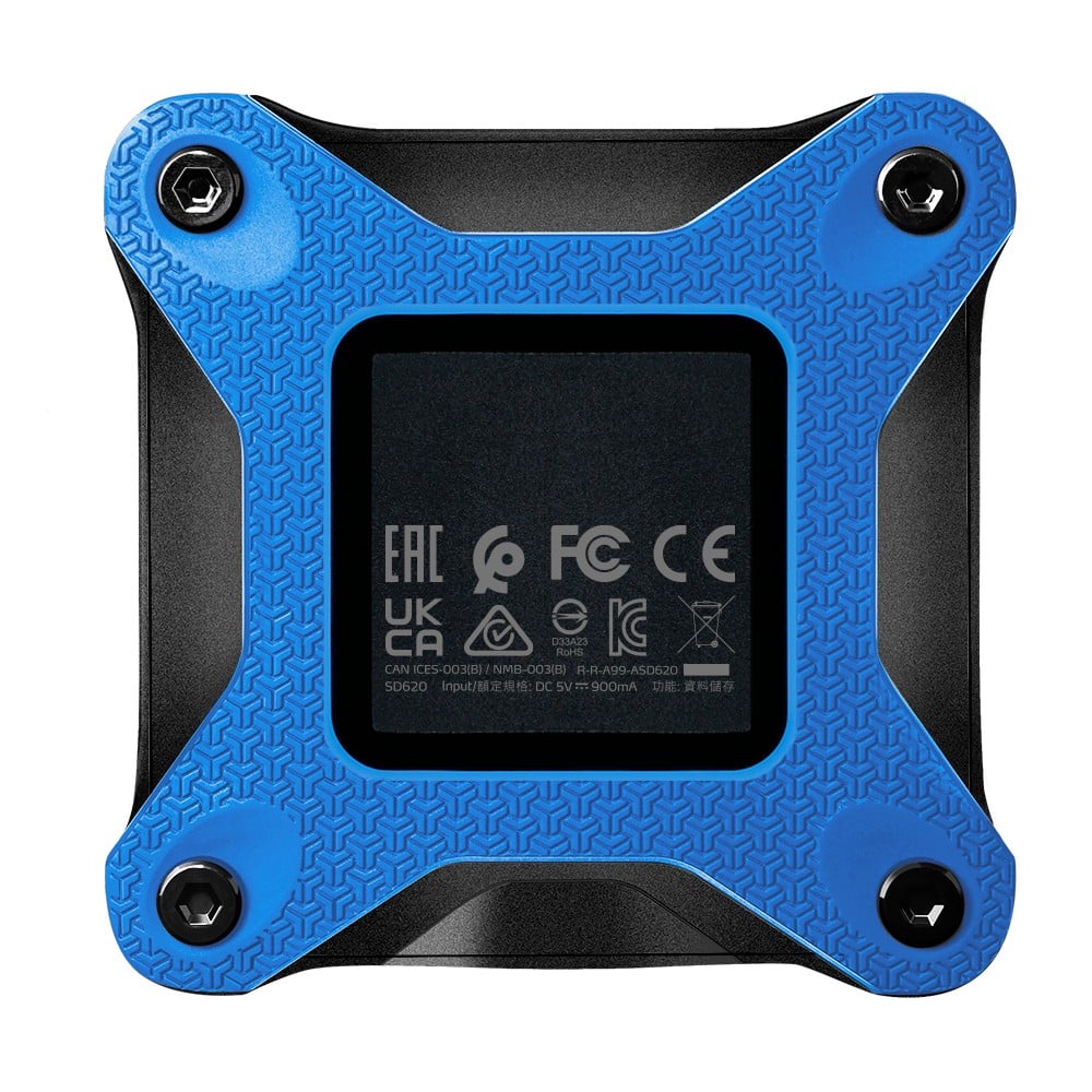 ADATA SD620 2 To Micro-USB B 3.2 Gen 2 (3.1 Gen 2) Noir, Bleu