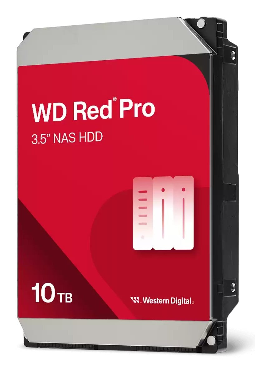 WD Red Pro 10To SATA 6Gb/s 512Mo Cache Internal 3.5p 24x7 7200tpm
