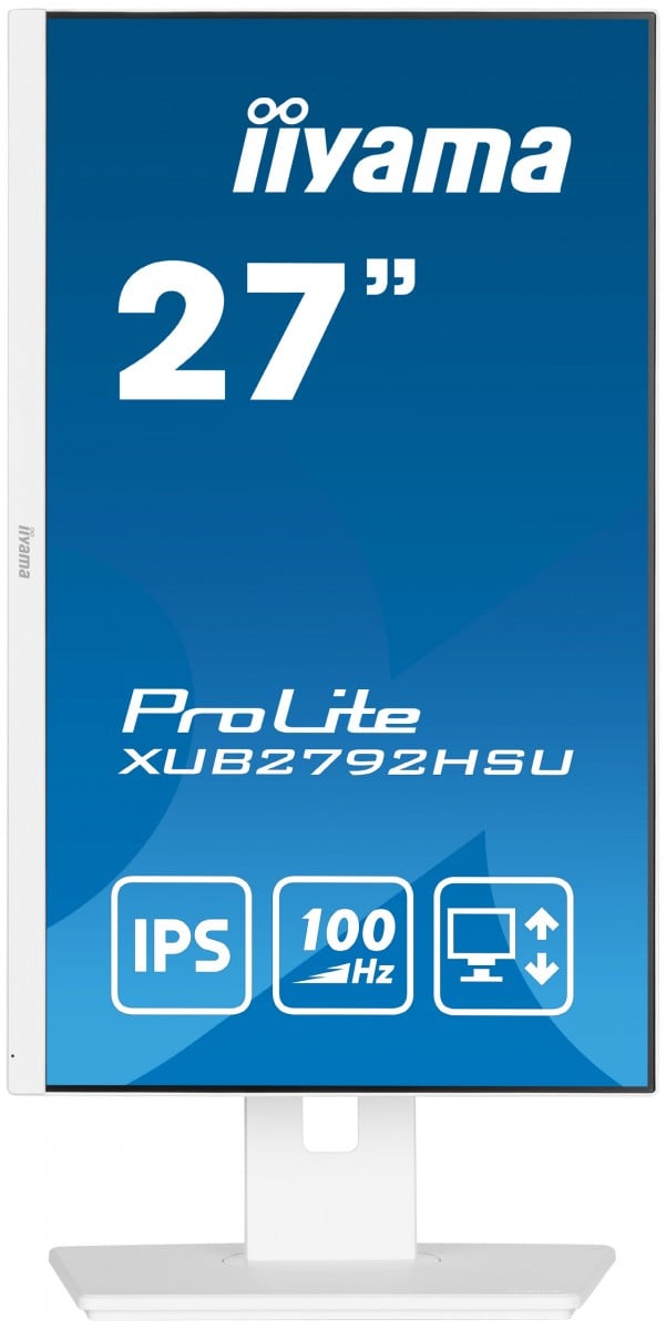 IIYAMA- Ecran bureautique 27" XUB2792HSU-W6 Blanc