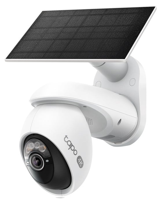 TP-LINK Solar-Powered Pan/Tilt Security Camera Kit 4K 8MP