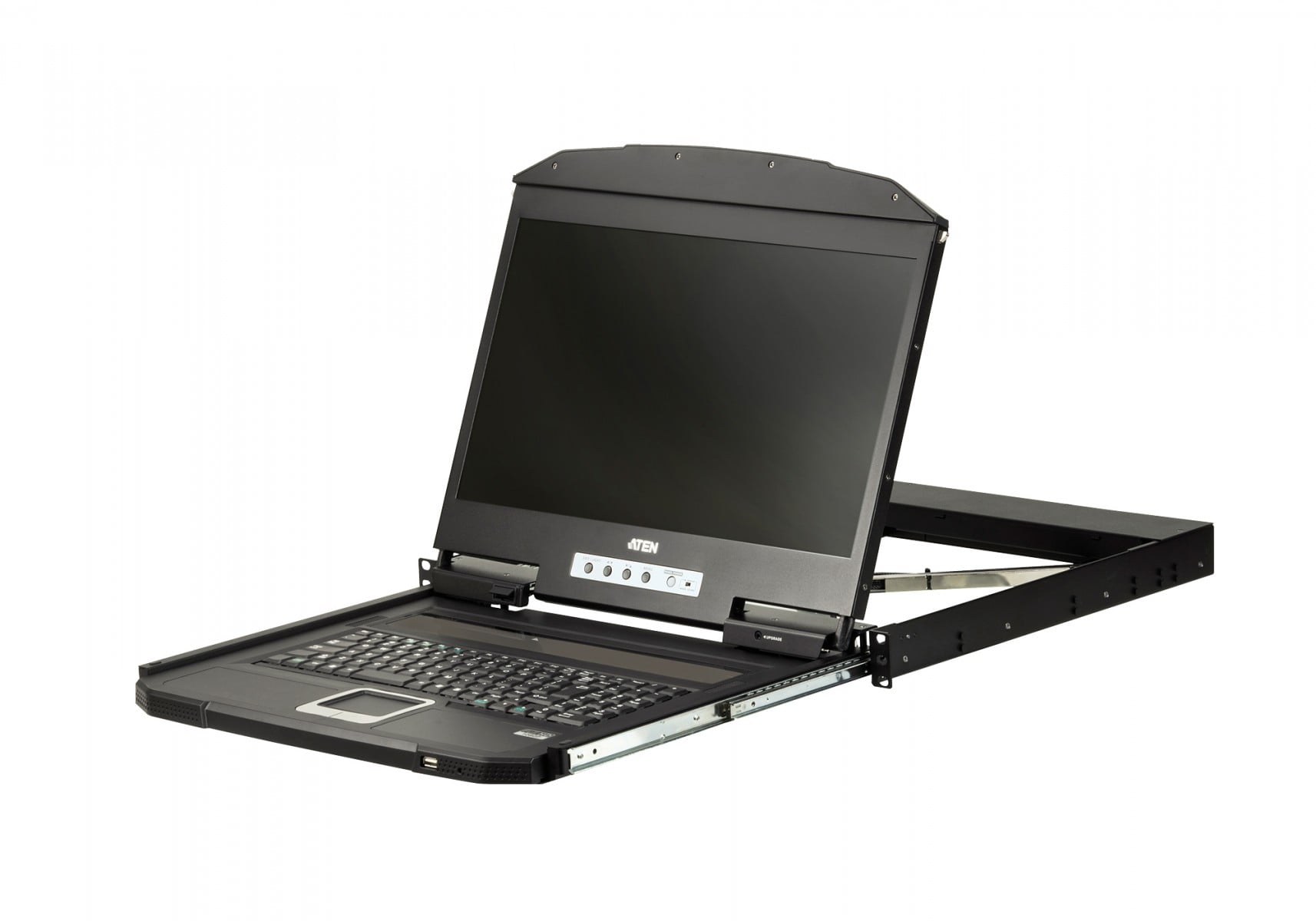 "ATEN CL3700NW support d'ordinateurs 47 cm (18.5"") 1920 x 1080 pixels Métal, Plastique Noir 1U"