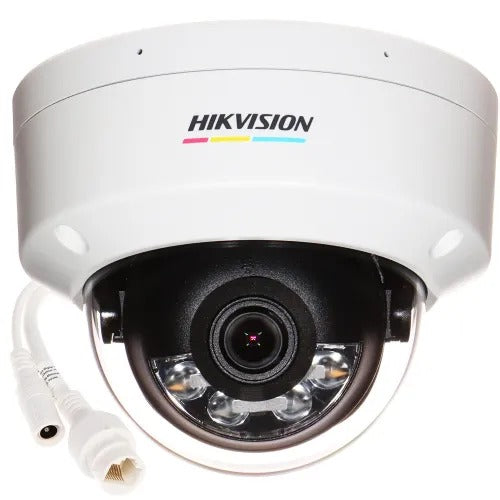 Hikvision DS-2CD1147G2H-LIU 2.8mm PL 4 MP ColorVu avec lumiere hybride intelligente Caméra réseau dôme fixe