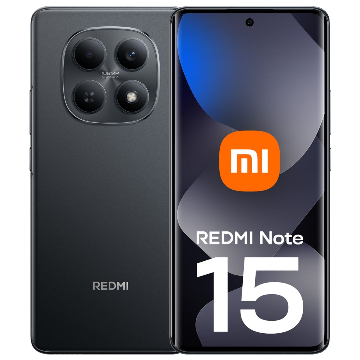 Xiaomi Redmi Note 15 4G (6.77'' - 256 Go, 8 Go RAM) Noir