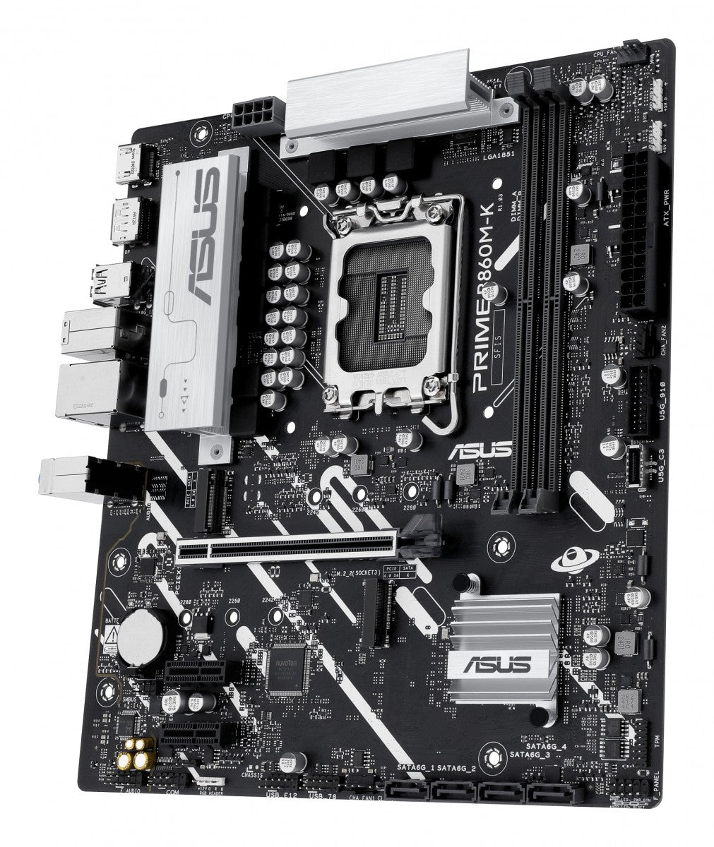 ASUS PRIME B860M-K LGA1851 DDR5 mATX MB 1xHDMI 1xDP 2xM.2 4xSATA
