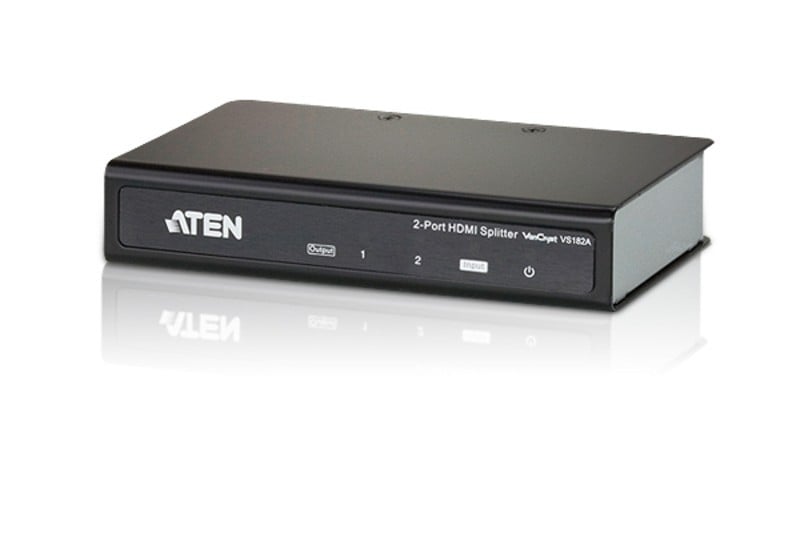 ATEN 2Port HDMI Audio/Video Splitter | 4Kx2K VS182A: