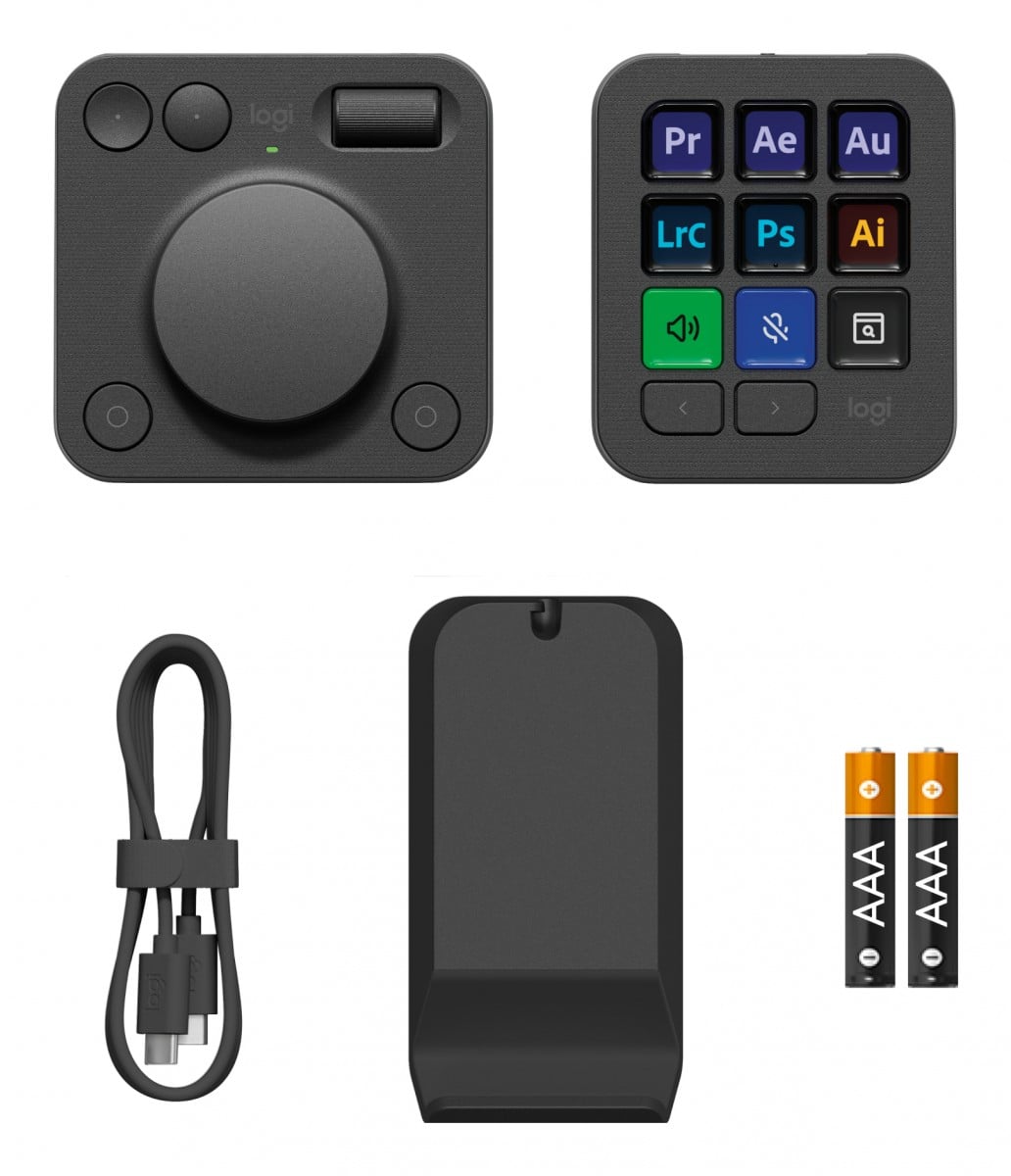 Logitech MX Creative Console-GRAPHITE-EM