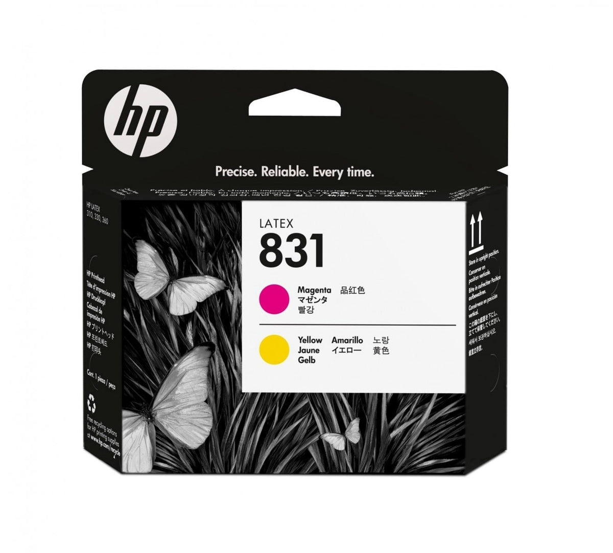 HP Tete d'impression Latex Jaune/Magenta 831 - HP Latex 110 Printer - HP Latex 310 Printer - HP Latex 330 Printer - HP Latex 360 Printer - HP Latex... - Jaune -